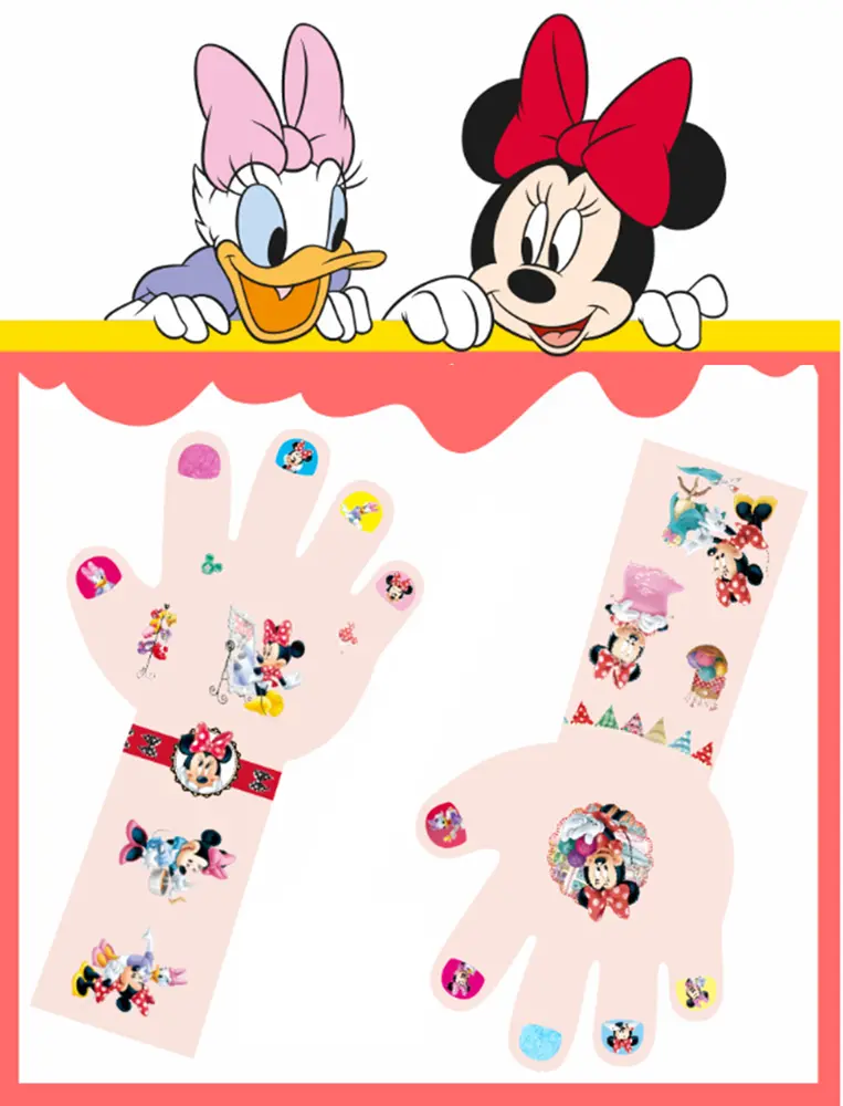 Set nálepek na nehty a tetování - MICKEY MOUSE 1