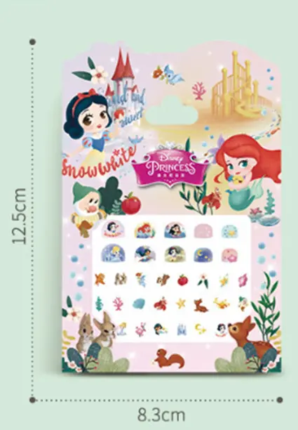 Nálepky na nehty - DISNEY PRINCEZNY 2