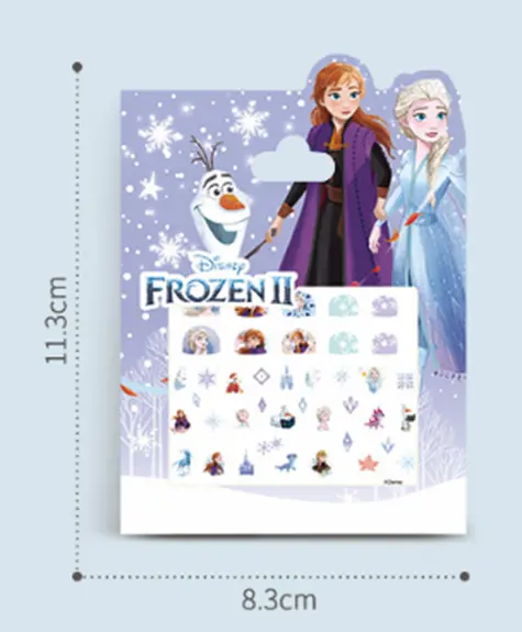 Nálepky na nehty - LEDOVÉ KRÁLOVSTVÍ 1