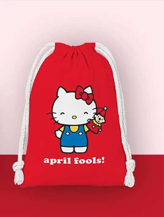 Sáček na přezůvky - HELLO KITTY 6