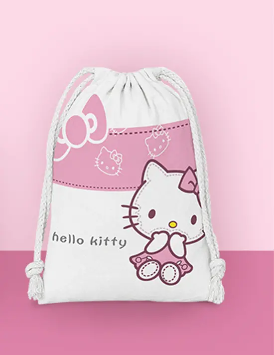 Sáček na přezůvky - HELLO KITTY 9
