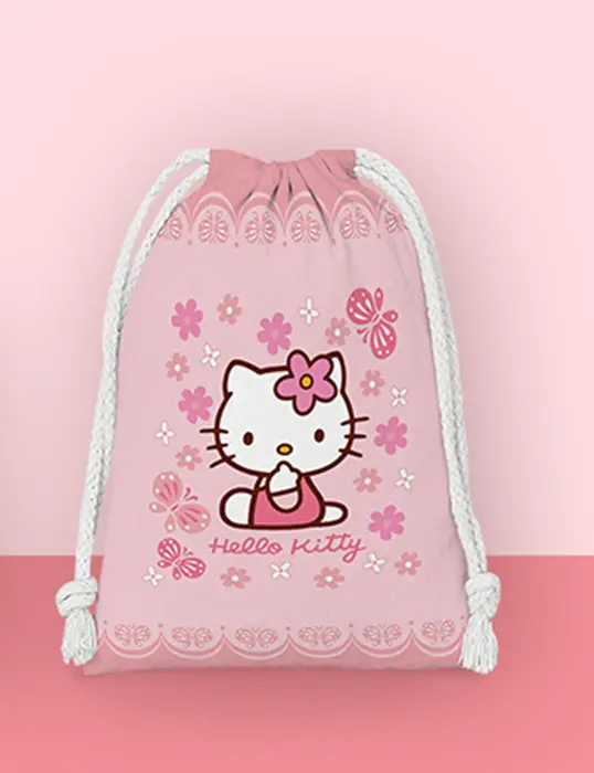 Sáček na přezůvky - HELLO KITTY 11