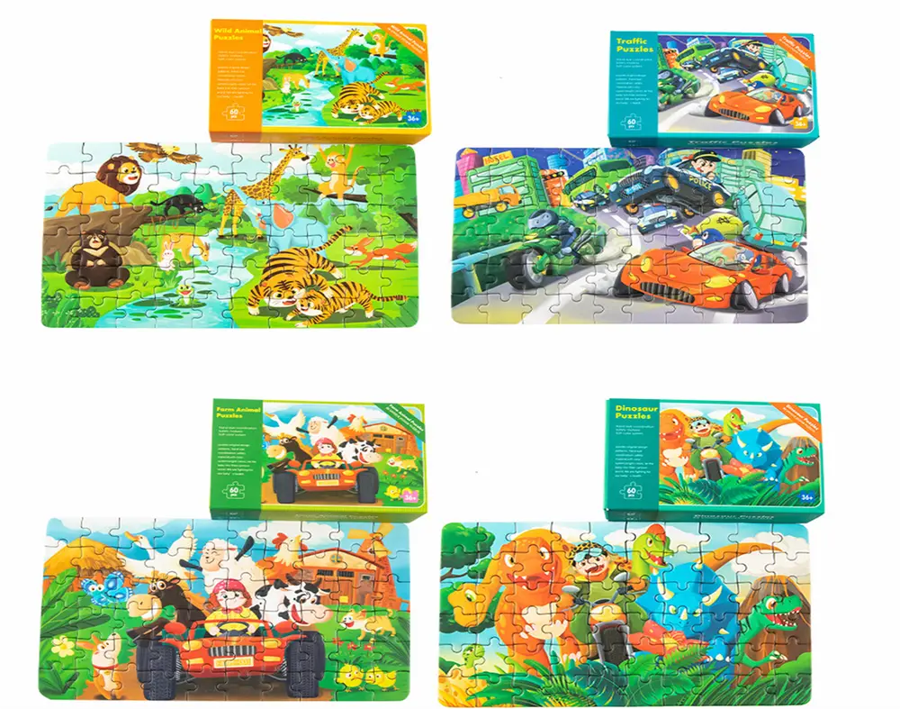 Puzzle v krabičce (L-60ks) - AUTODOPRAVA