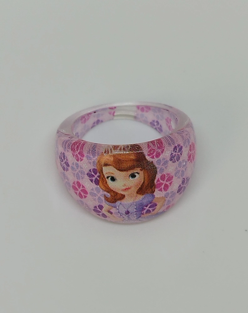 Prstýnek - PRINCEZNA SOFIE - Fialový 2 - S vadou 1