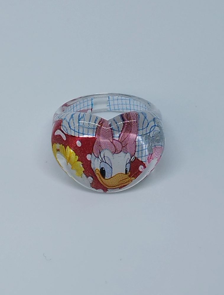 Prstýnek - MICKEY MOUSE SRDÍČKO - DAISY 1
