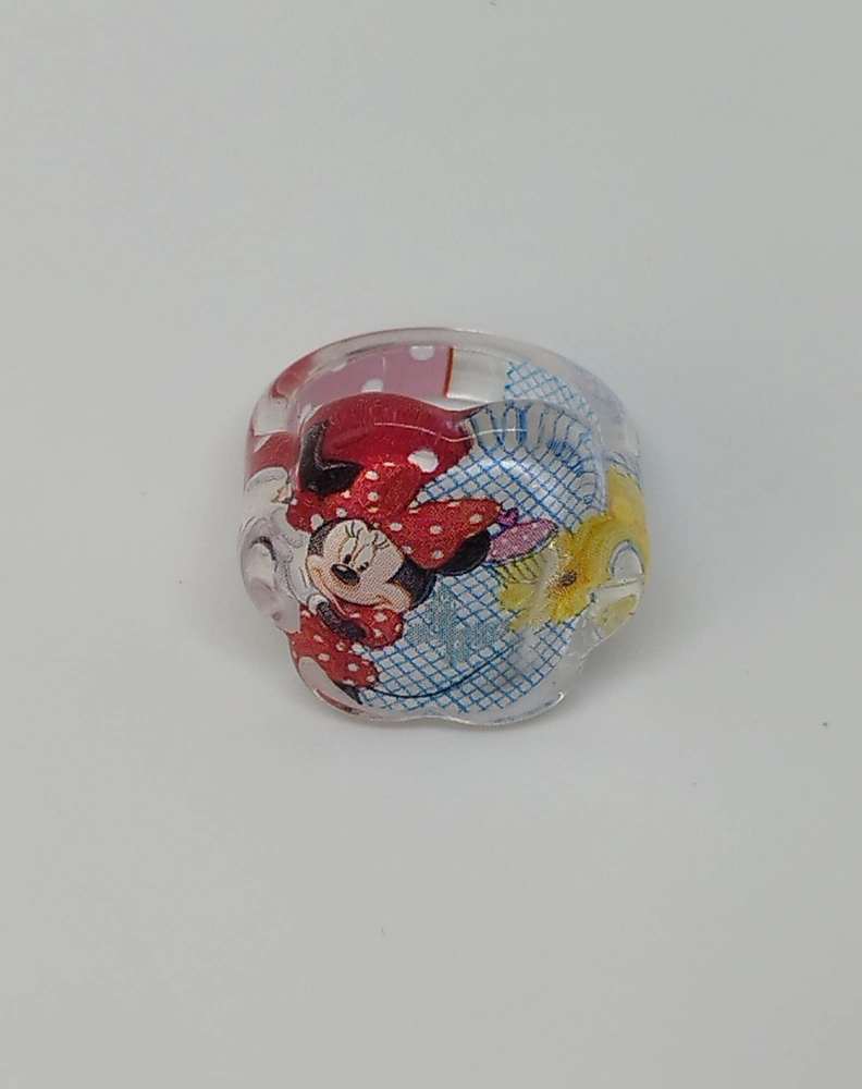 Prstýnek - MICKEY MOUSE KYTIČKA - MINNIE MOUSE 4 - S vadou
