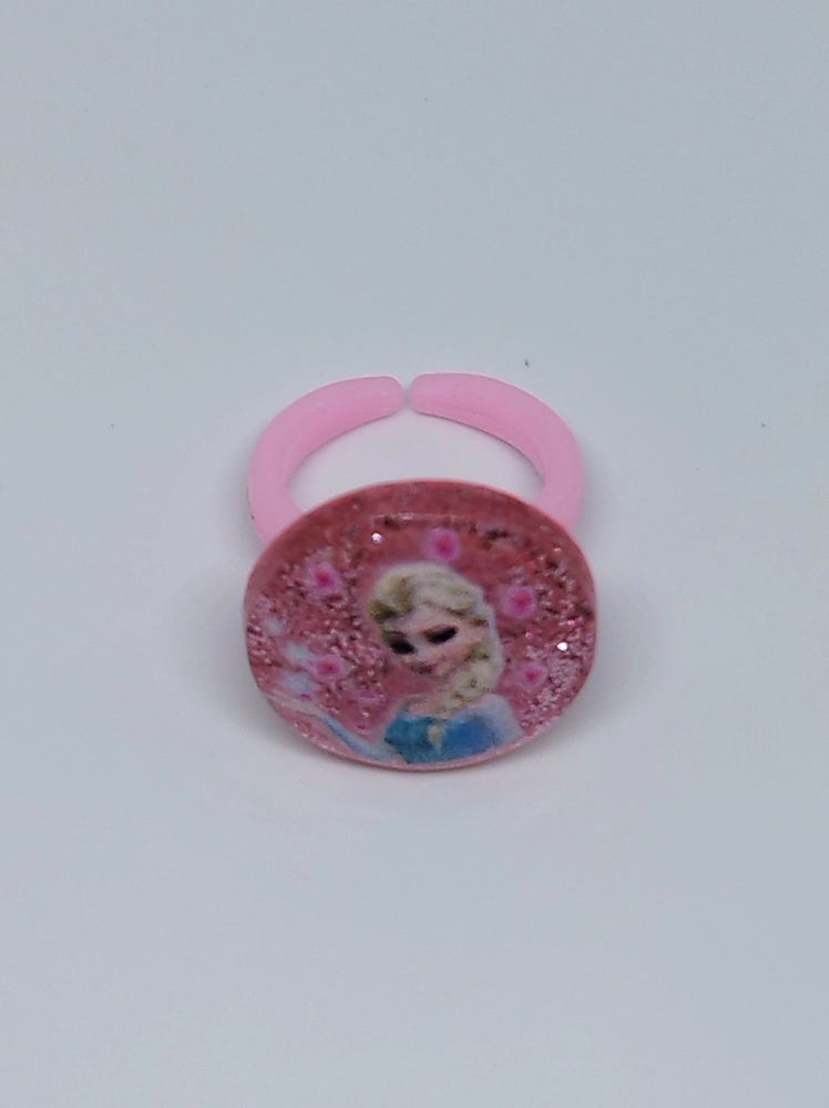 Prstýnek - LEDOVÉ KRÁLOVSTVÍ - ELSA - světle růžový 1