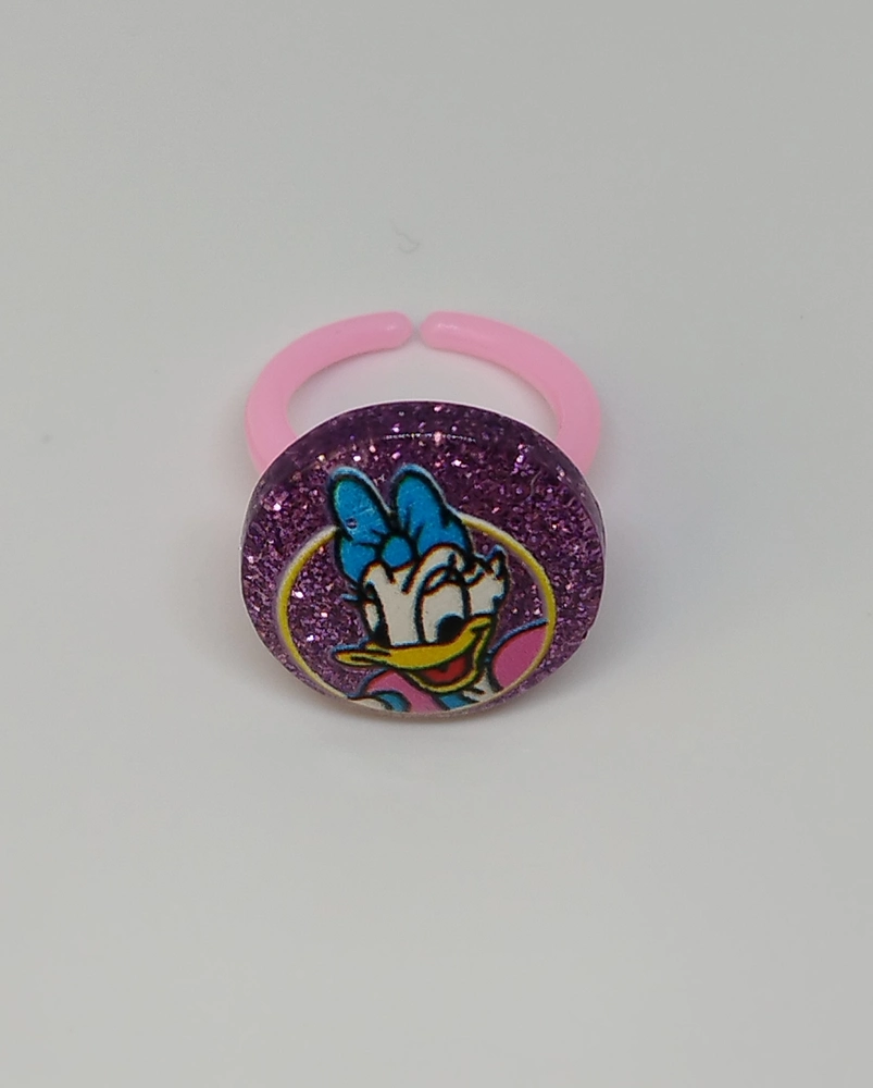 Prstýnek - MICKEY MOUSE - DAISY - fialový