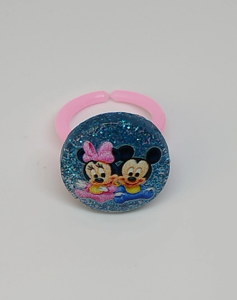 Prstýnek - MICKEY MOUSE - MICKEY A MINNIE - modrý