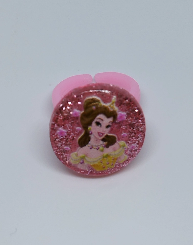 Prstýnek - DISNEY PRINCEZNY - BELLA - světle růžový 1