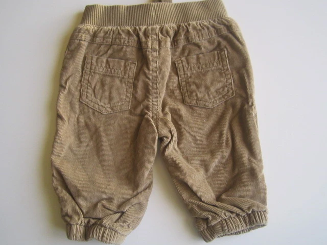 Zateplené manšestrové kalhoty