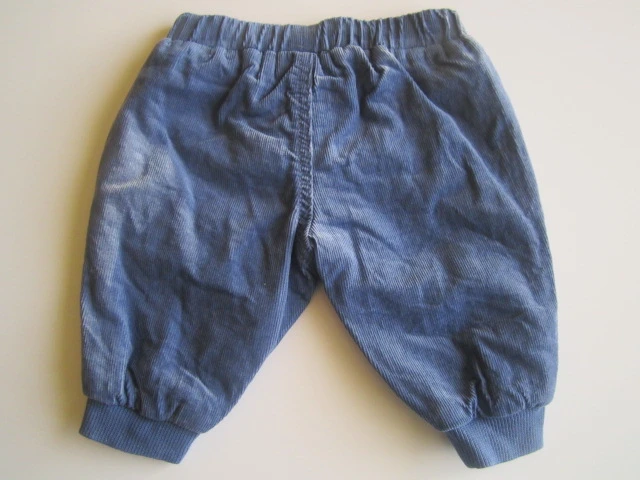 Zateplené manšestrové kalhoty