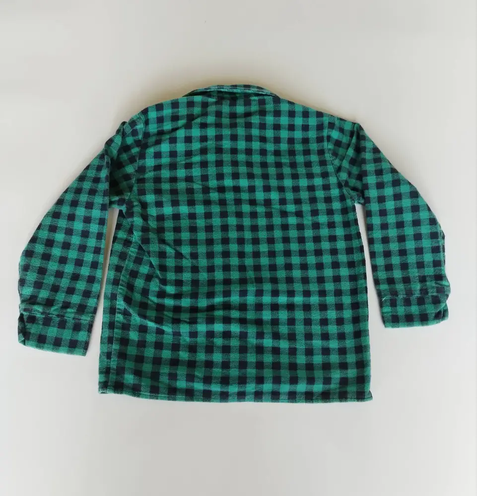 Flanelová košile s dlouhým rukávem