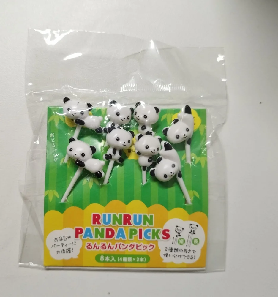 Napichovátka - PANDY - 8 ks