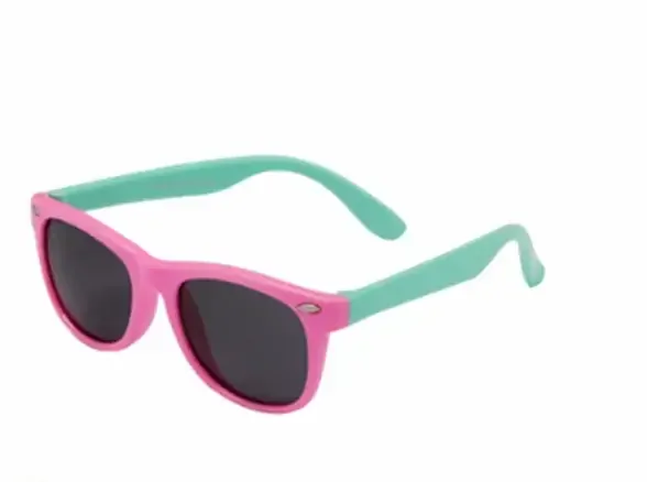 Sluneční brýle s pouzdrem - RŮŽOVÉ