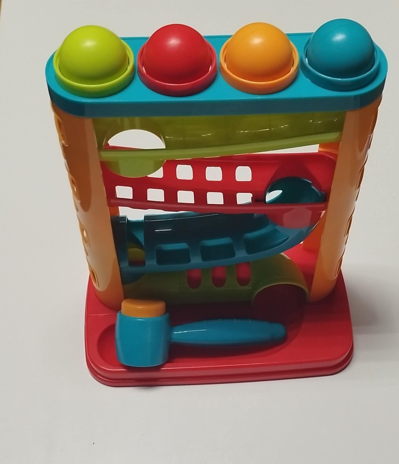 Kuličková dráha se zatloukačkou