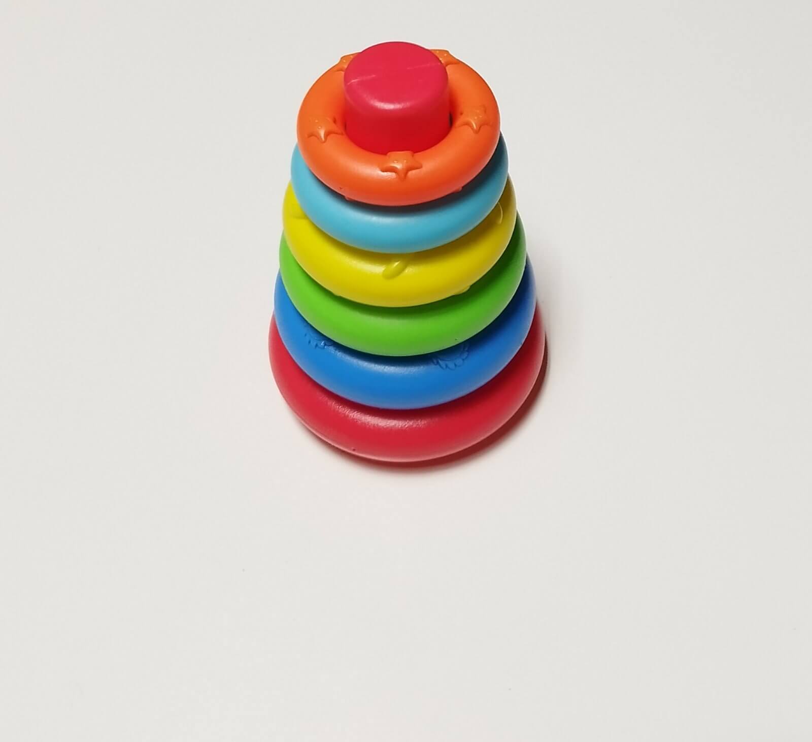Plastové navlékací kroužky - PYRAMIDA