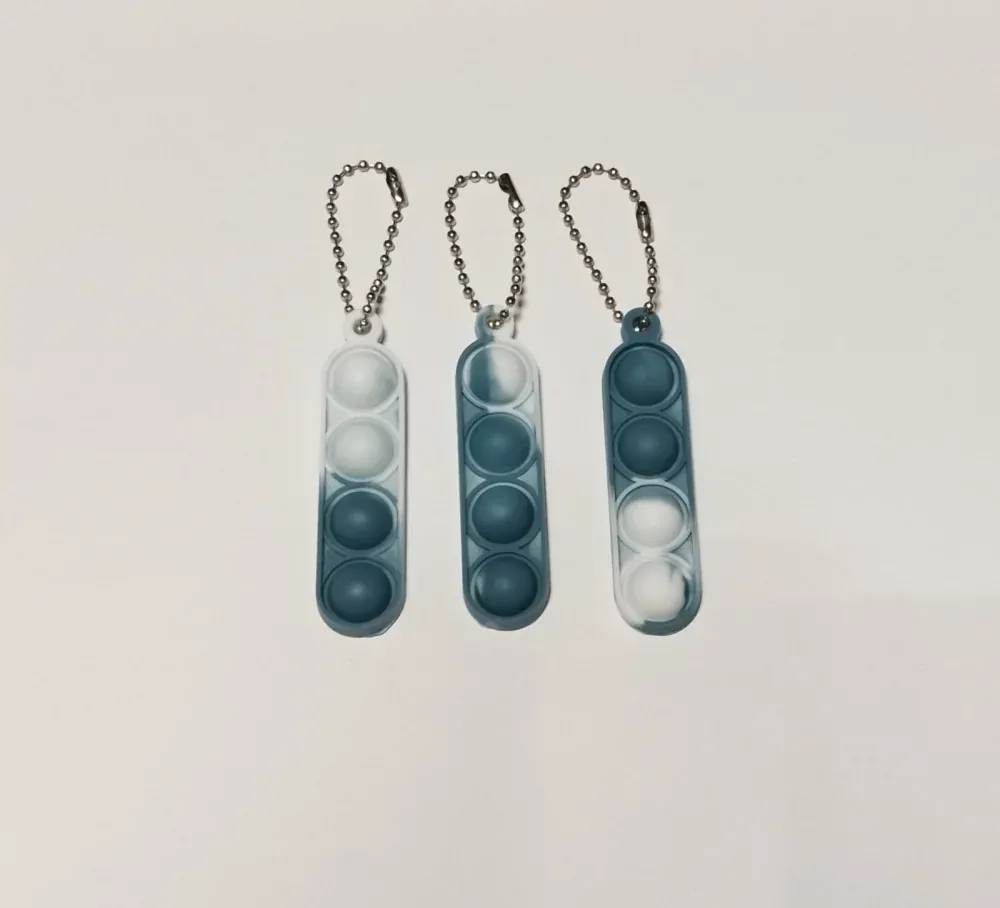 POP IT antistresová klíčenka - HRÁŠEK 3