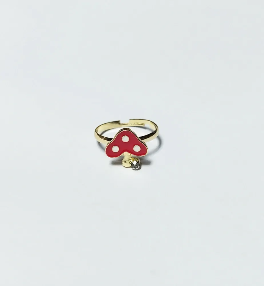 Nastavitelný prstýnek - ZLATÝ 3 - (S) 