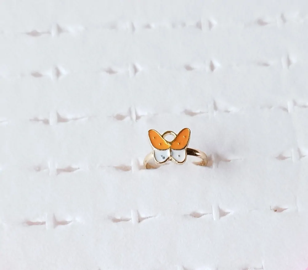 Nastavitelný prstýnek - ZLATÝ 9 - (S) 