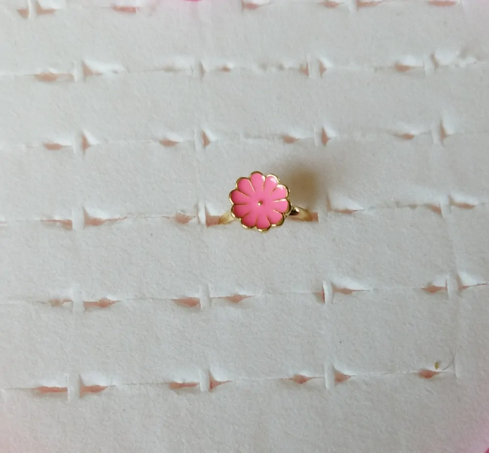 Nastavitelný prstýnek - ZLATÝ 34 - (S) 