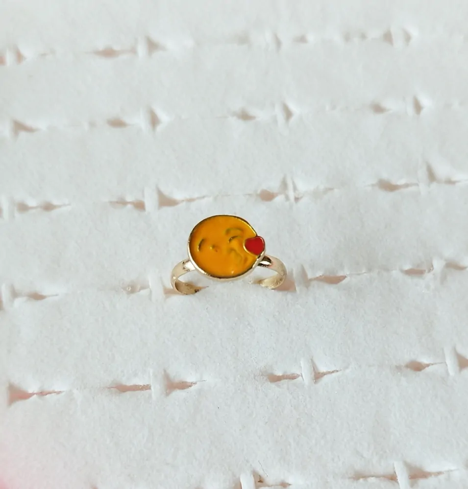 Nastavitelný prstýnek - ZLATÝ 35 - (S) 