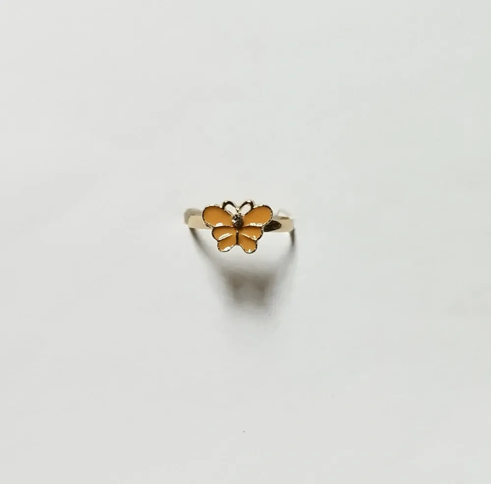 Nastavitelný prstýnek - ZLATÝ 45 - (S) 