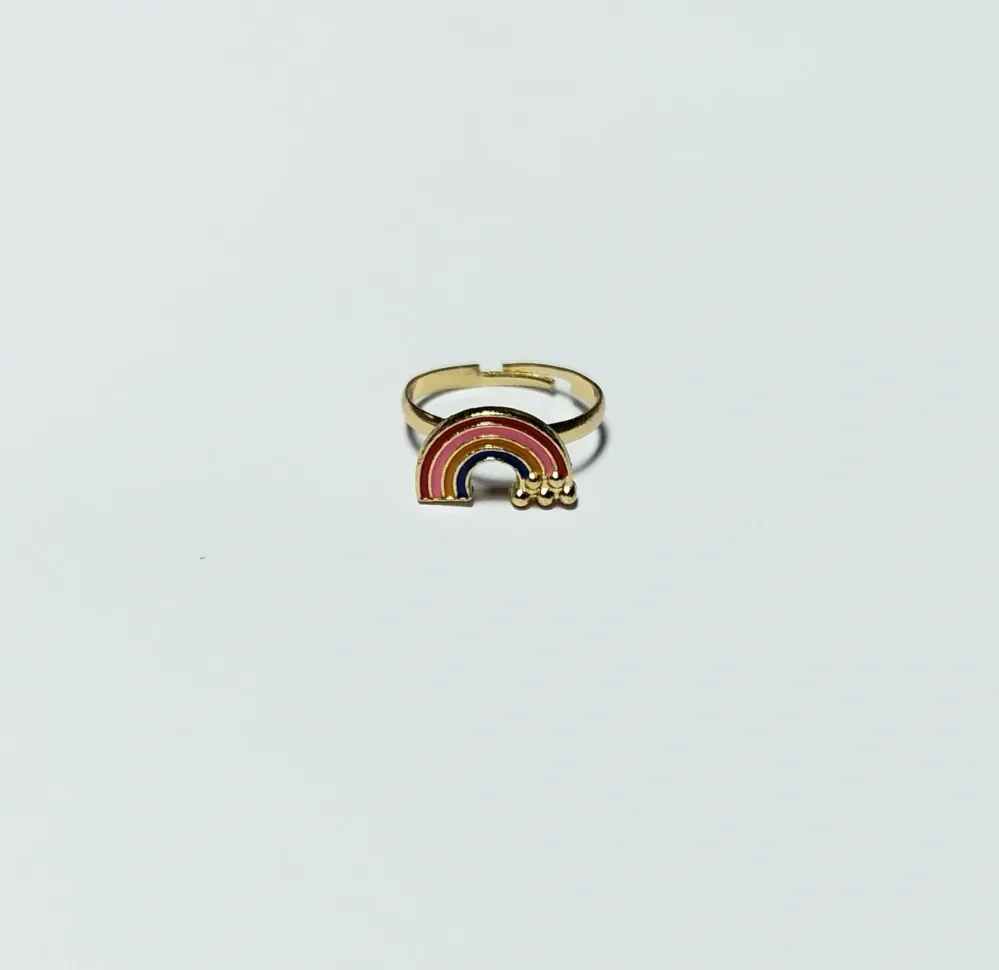 Nastavitelný prstýnek - ZLATÝ 50 - (S) 