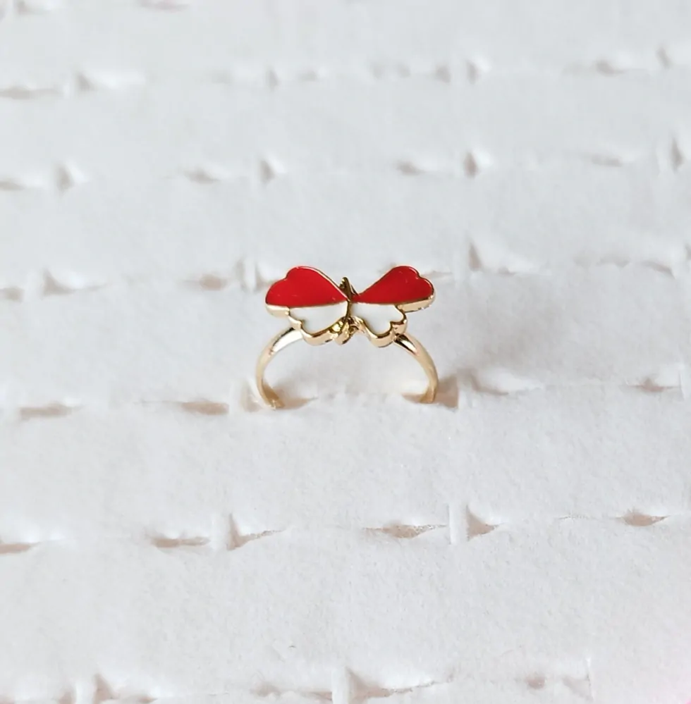 Nastavitelný prstýnek - ZLATÝ 51 - (S) 