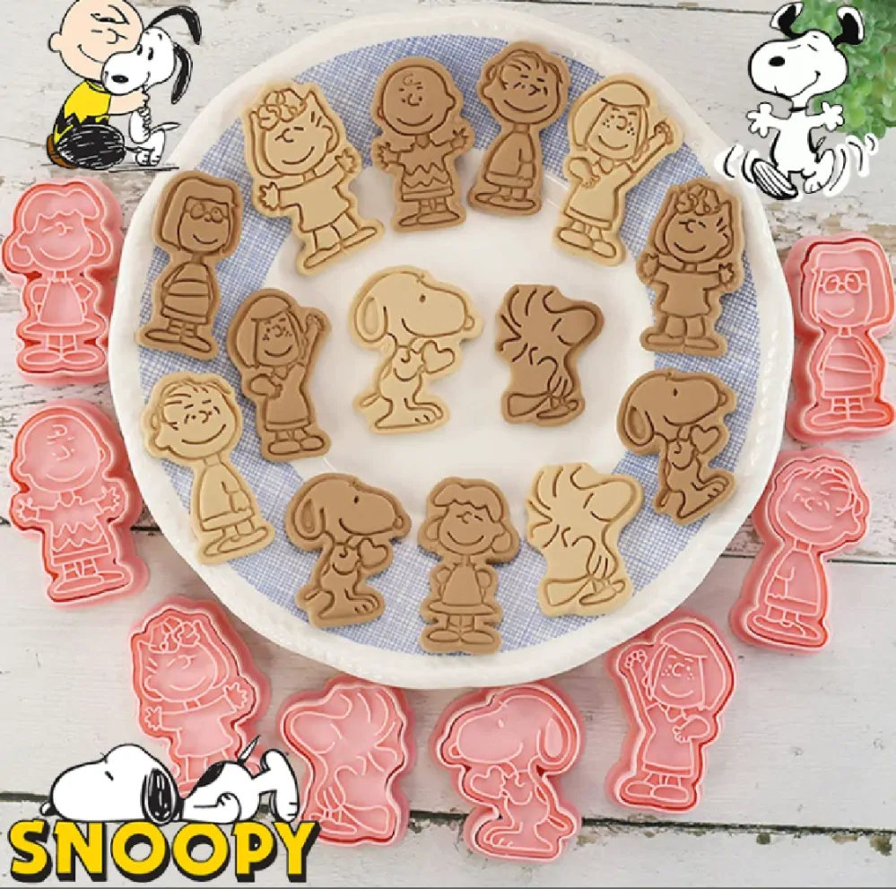 3D vykrajovátka na sušenky - SNOOPY - 8 ks 