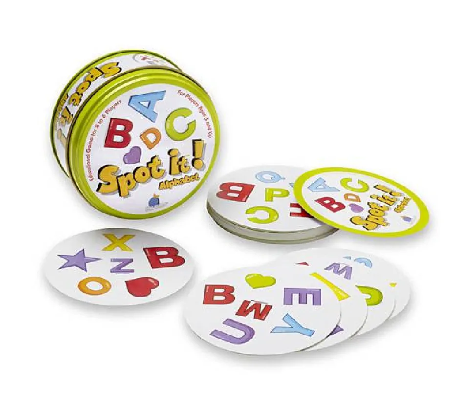 Postřehová hra Dobble - ABECEDA - S VADOU