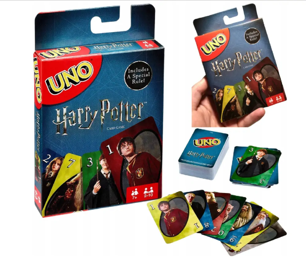 Hra Uno karty - HARRY POTTER - S VADOU