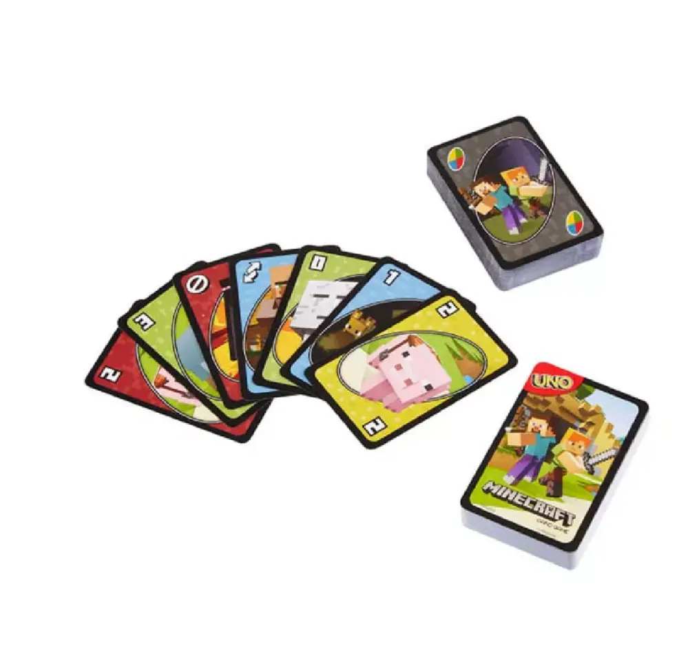Hra Uno karty - MINECRAFT - S VADOU