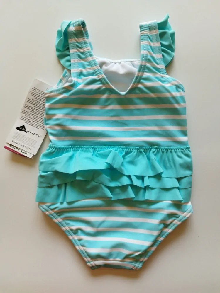 Jednodílné plenkové plavky - (6-9 m)