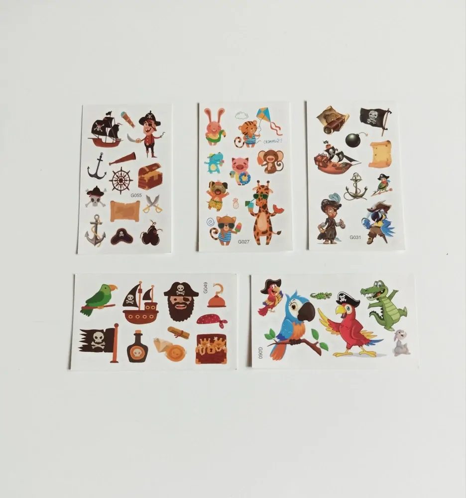 Dětské dočasné tetování - MIX 3