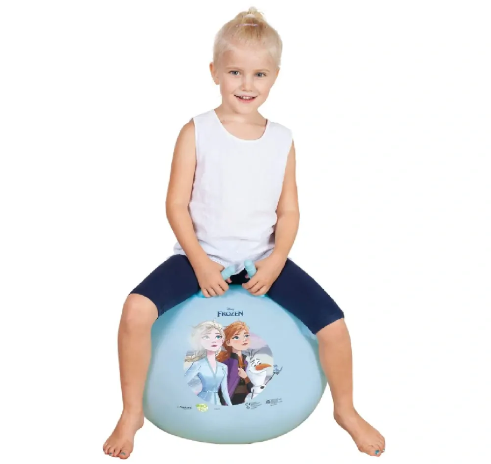 Skákací míč BIO BALL - FROZEN/LEDOVÉ KRÁLOVSTVÍ - 45 cm 