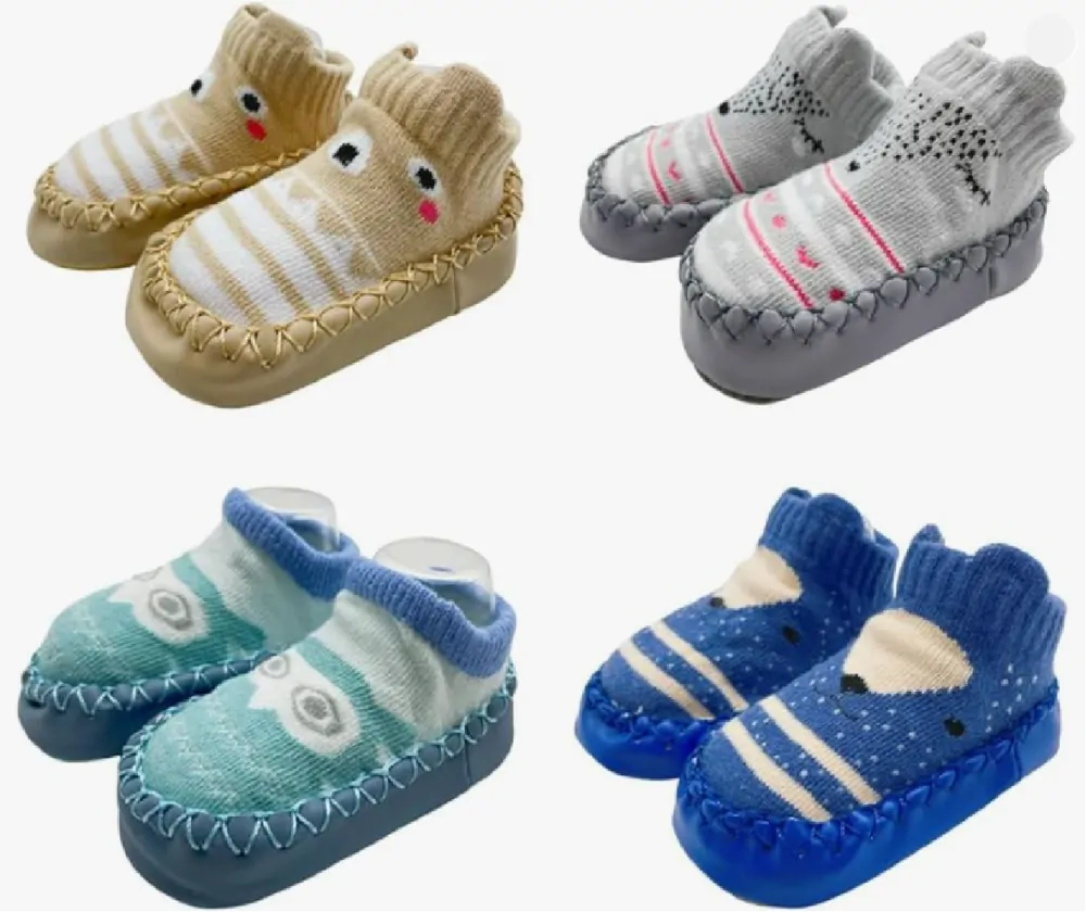 Ponožkové capáčky - ZELENÉ (12-18m)