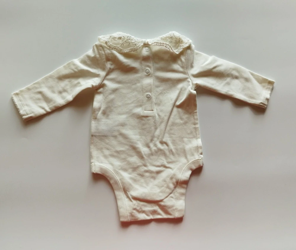 Body s dlouhými rukávy - (0-3 m)