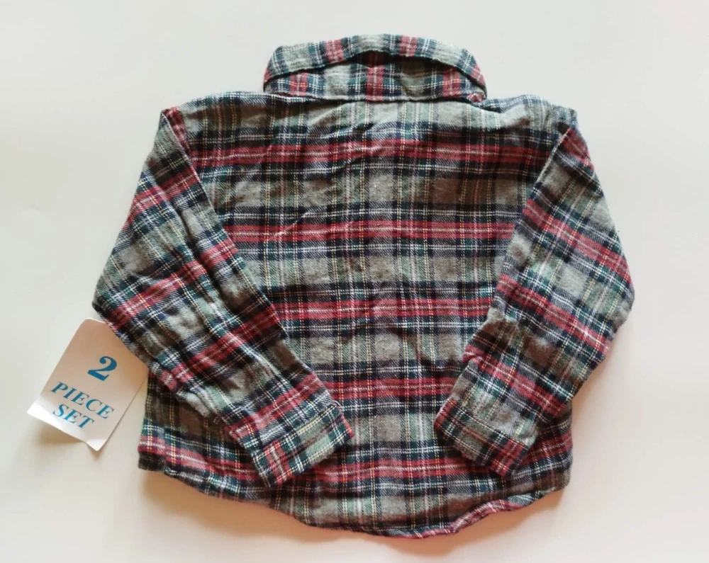 Košile s dlouhým rukávem- (18 m)