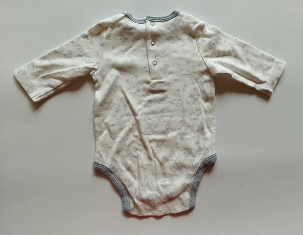 Body s dlouhými rukávy (0-3 m)