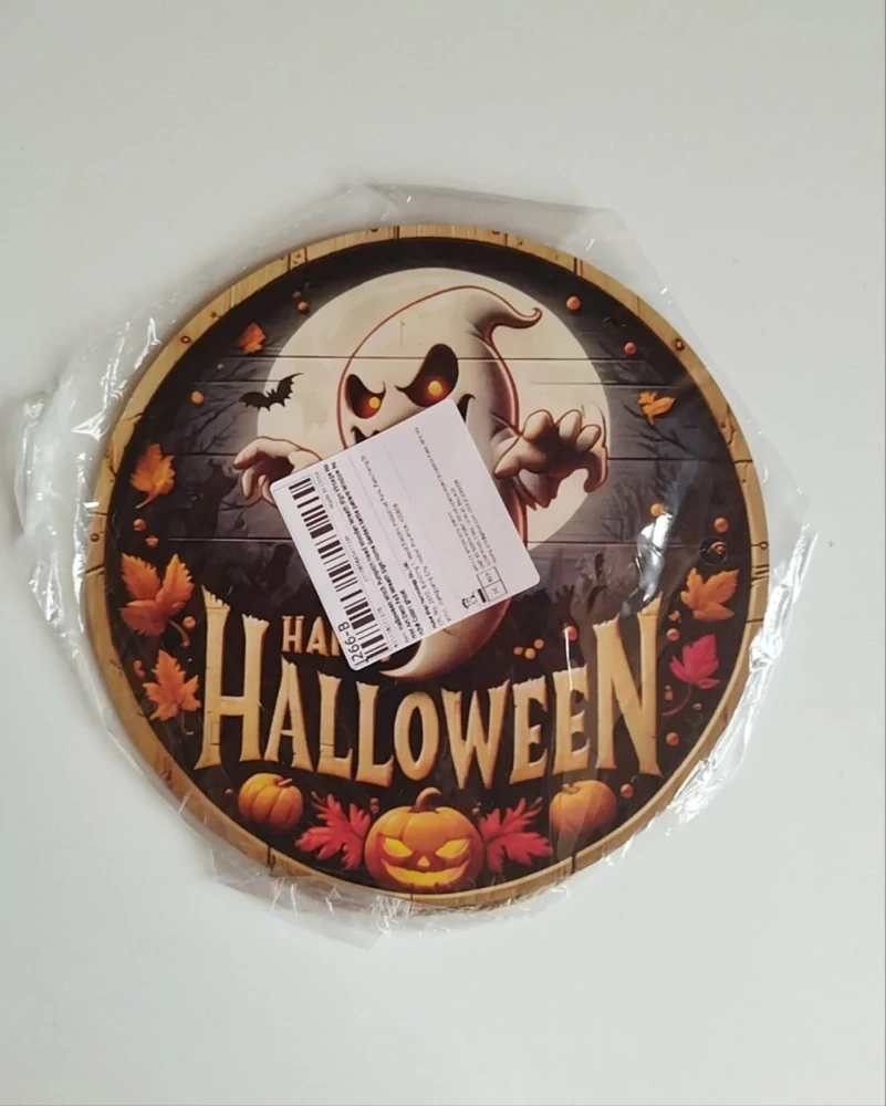 Dekorace na dveře - HALLOWEEN - Duch