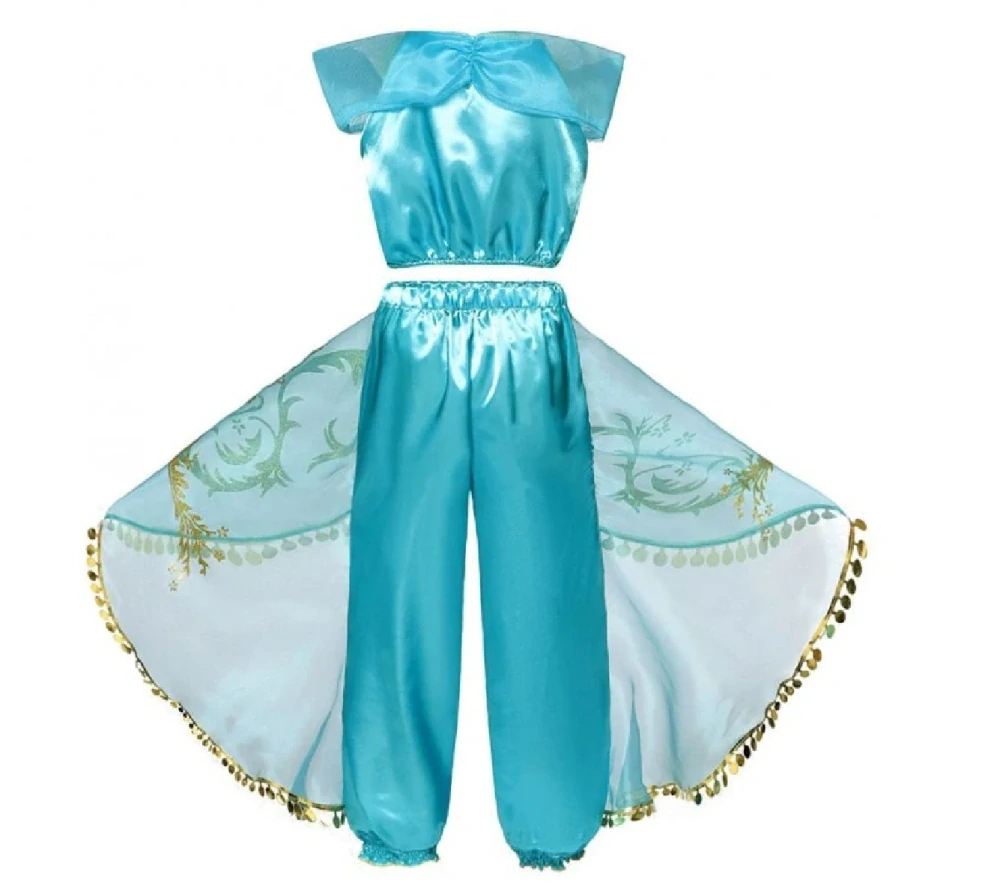 Dětský kostým - PRINCEZNÁ JASMÍNA - ALADIN (8-9 let)