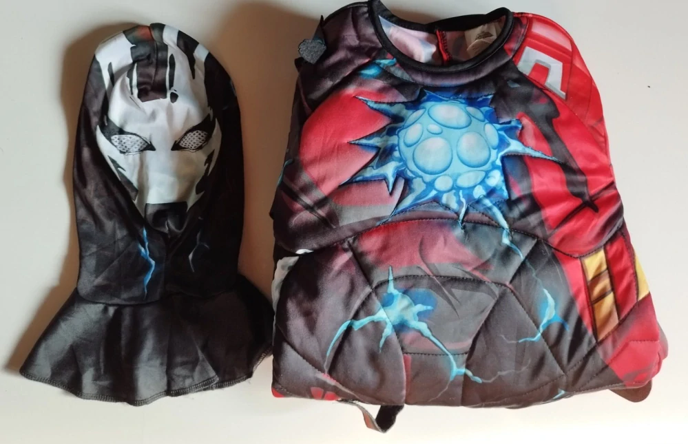 Dětský kostým - SPIDERMAN MAXIMUM VENOM - VENOMIZED IRON MAN (8-10 let / L)