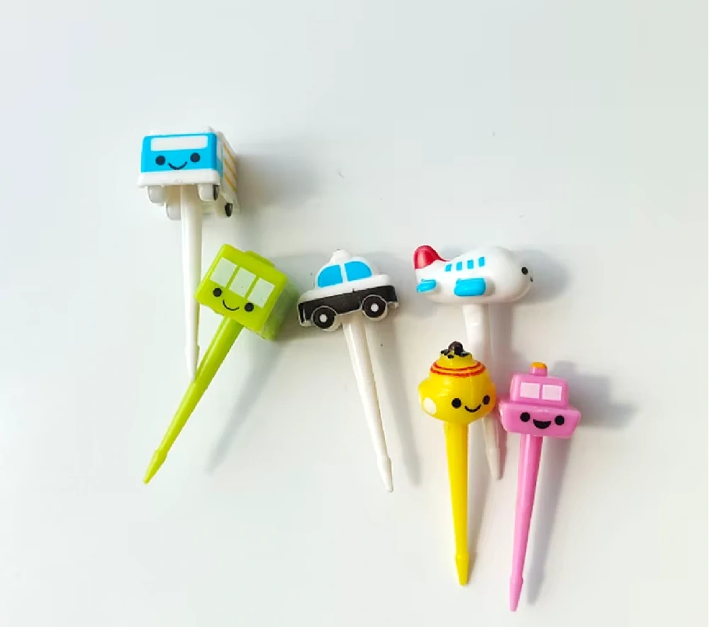 Napichovátka - DOPRAVNÍ PROSTŘEDKY (A) - 6 ks