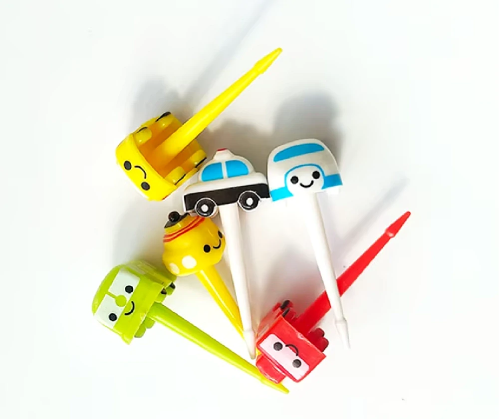 Napichovátka - DOPRAVNÍ PROSTŘEDKY (B) - 6 ks