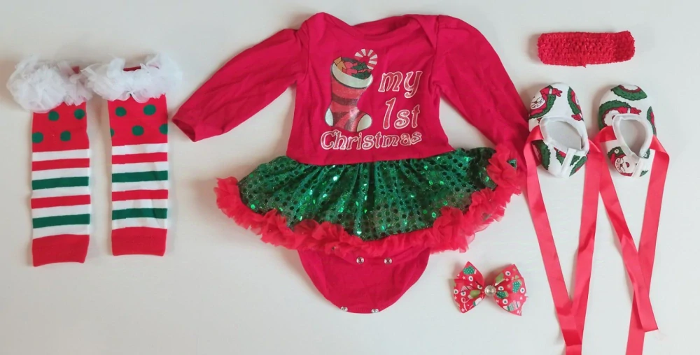 Set pro miminka - MOJE PRVNÍ VÁNOCE (6-9 m)