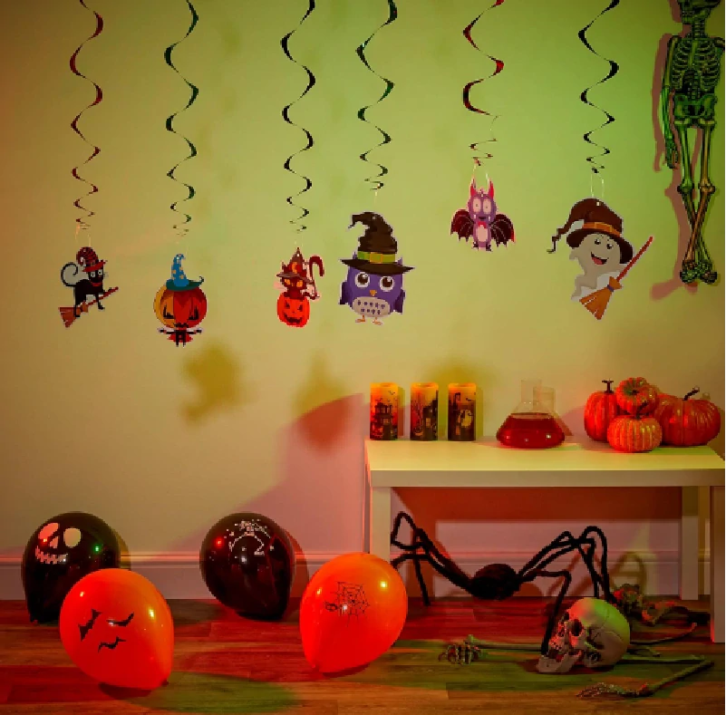 Stropní dekorace - HALLOWEEN - 36 ks