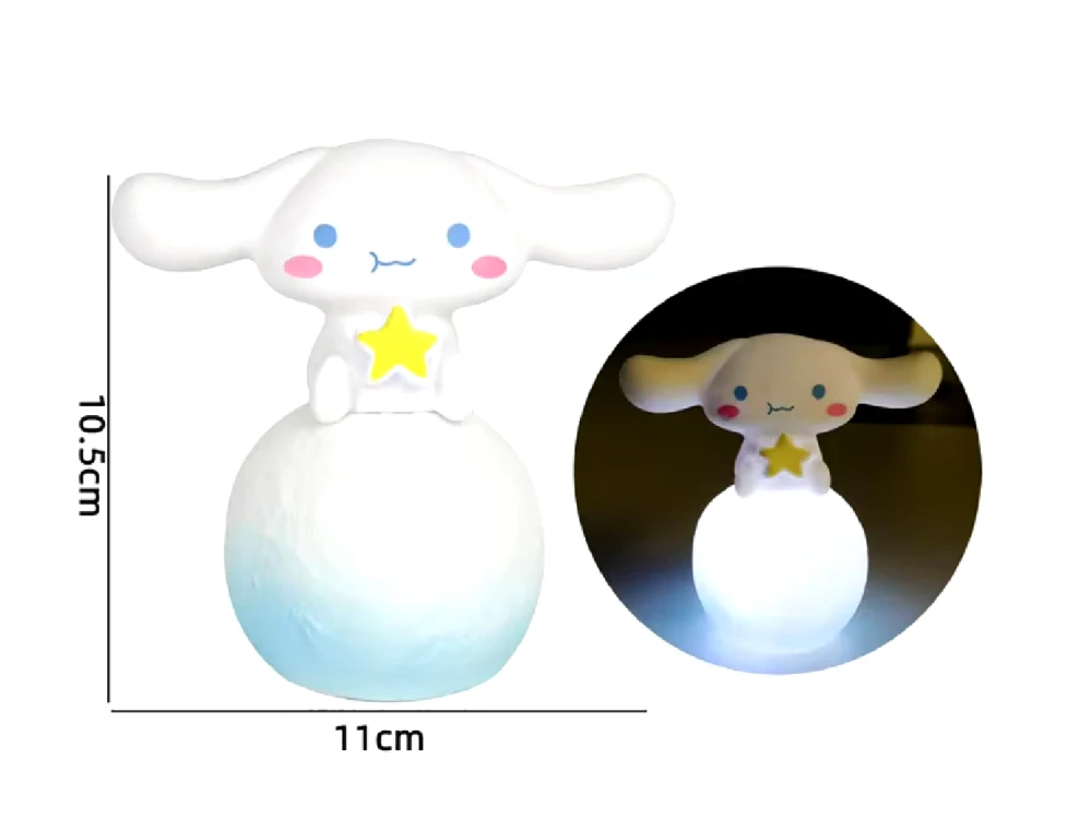 Noční světlo - POHÁDKA SANRIO - CINAMONROLL - MĚSÍC