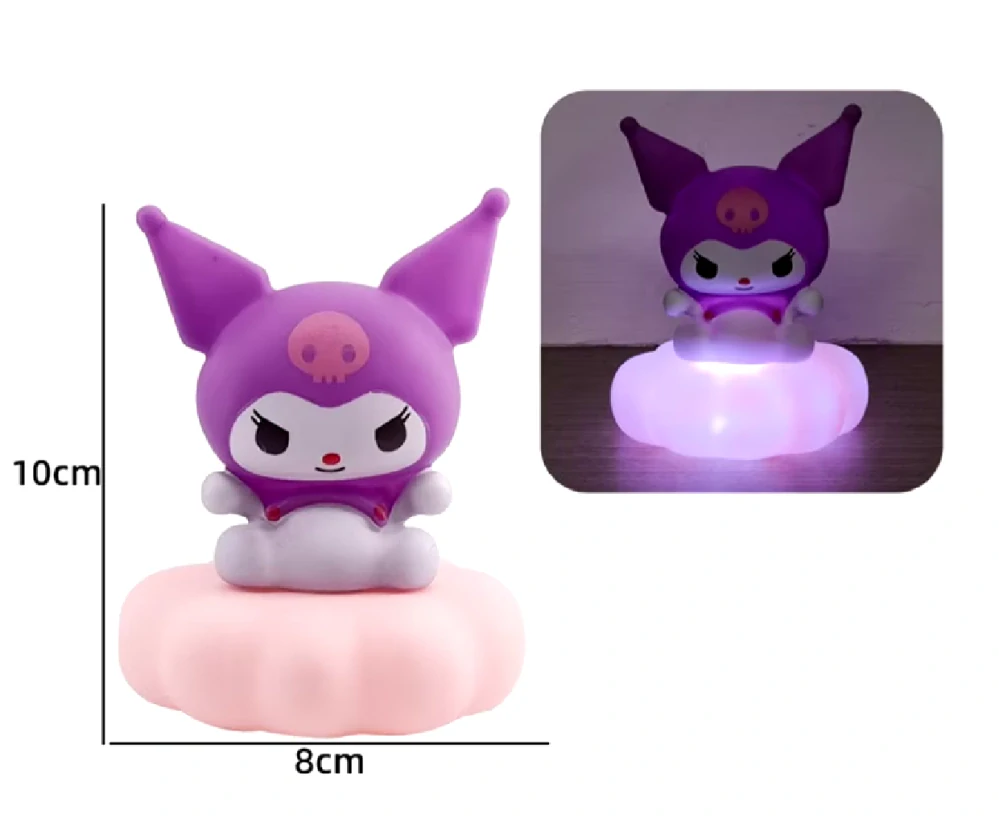 Noční světlo - POHÁDKA SANRIO - KUROMI B - OBLÁČEK
