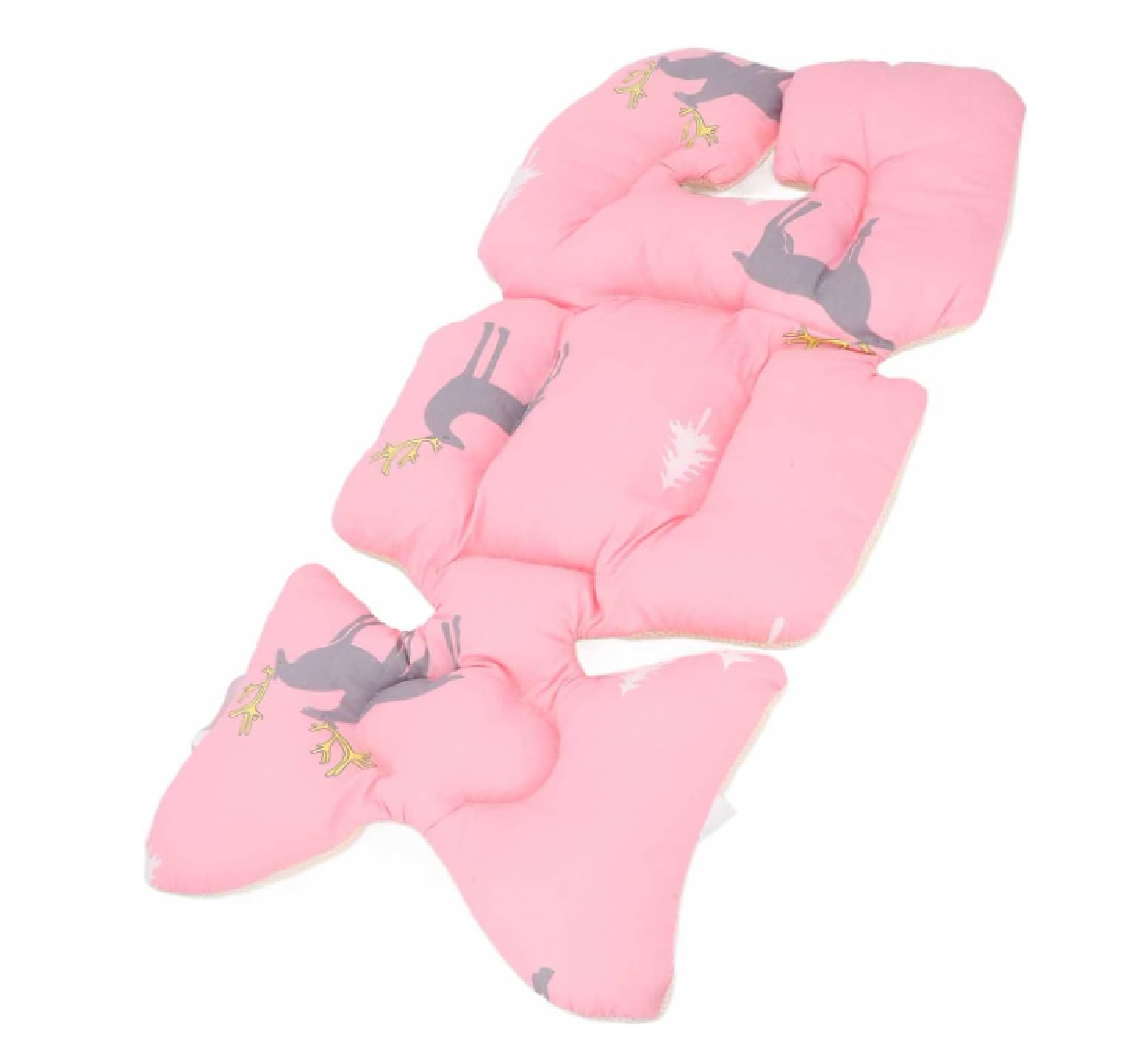 Universální podložka do kočárku - RŮŽOVÁ - JELEN